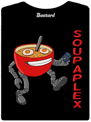 Soupaplex dámske tričko prémium Black