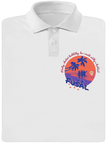 Fušál pánska polokošeľa White