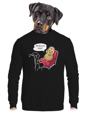 Alergény u psychológa unisex mikina bez kapucne Black