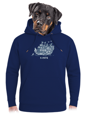 Noemova archa unisex mikina premium Navy