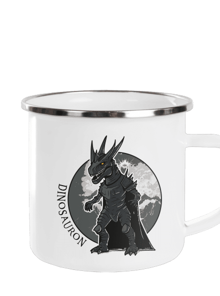 Dinosauron plecháčik White