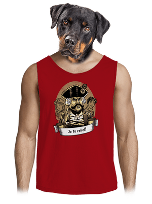 B14: S čerty nejsou žerty pánske tielko Red