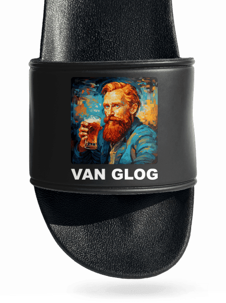Van Glog šľapky Black