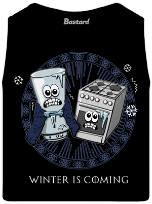 Winter is coming pánske tielko Black