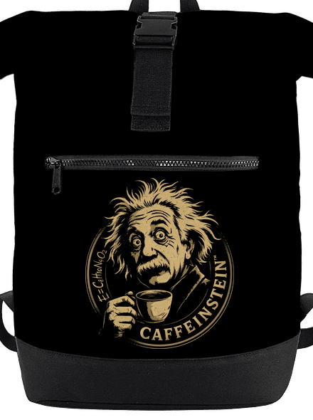 Caffeinstein batoh Black