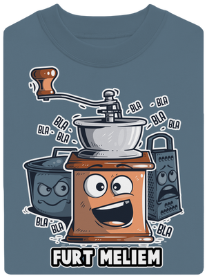 Mlynček unisex mikina bez kapucne Nordic Blue