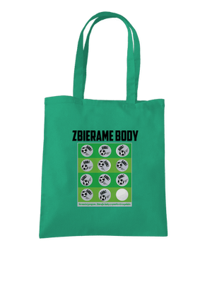 Zbierame body - futbal taška Mint