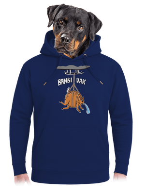 Bambi vak unisex mikina premium Navy