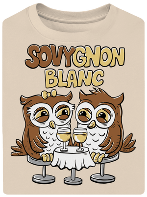 Sovygnon unisex tričko oversized Almond