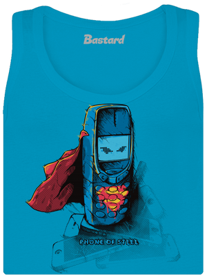 Mobil z ocele dámske tielko klasické Blue Atol