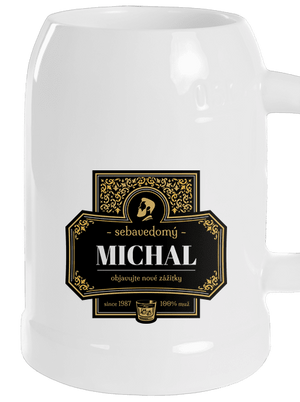 Alkoholová etiketa polliter White