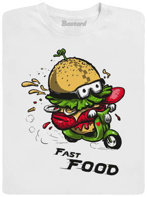 Fast Food detské tričko White
