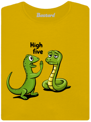 High Five dámske tričko Yellow