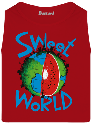 Sweet World pánske tielko Red