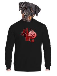 unisex mikina bez kapucne