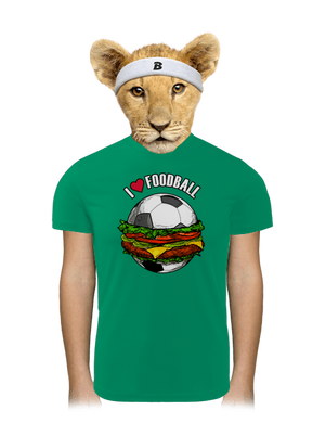 Foodball detské športové tričko Kelly Green Mal