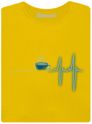 Coffee help dámske tričko Yellow