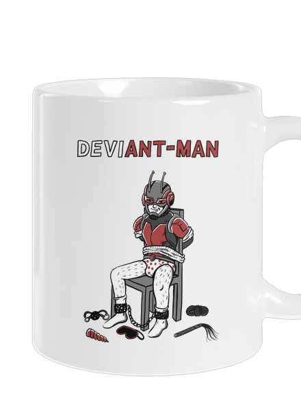 DeviAnt-man klasický hrnček White