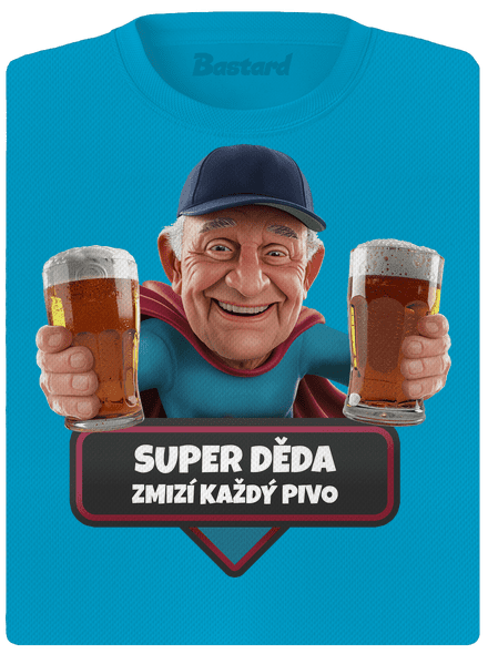Super dedo dámske športové tričko Blue Atol