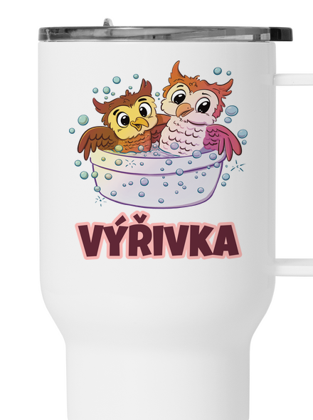 Výřivka termohrnček White