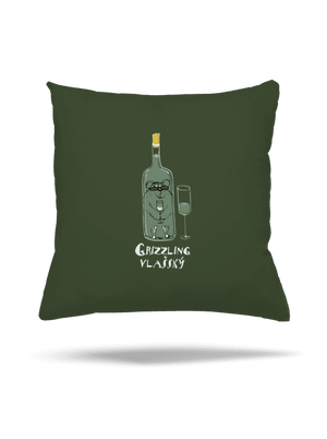 Grizzling Vlašský vankúš Olive Green