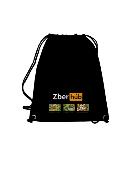 Zber húb vak Black