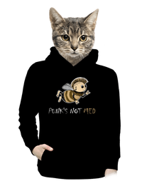 dámska mikina klokanka