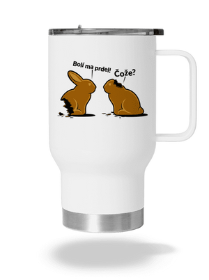 Bolí ma prdel termohrnček White