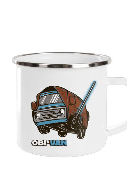 Obi Van plecháčik White