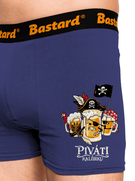 Piváti z Karibiku boxerky Blue Navy