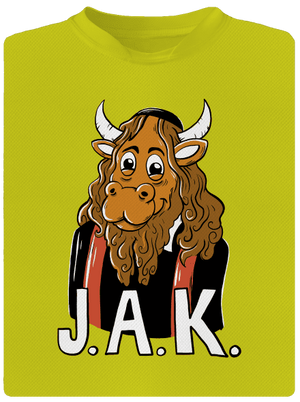 Jak pánske športové tričko Neon Yellow