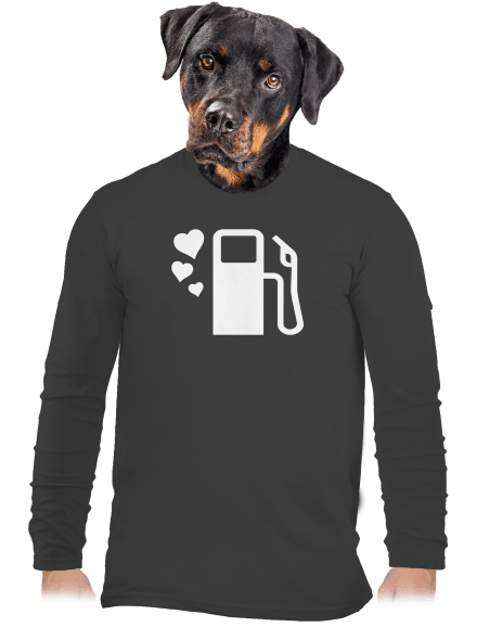Plnú prosím pánske dlhý rukáv Dark Grey
