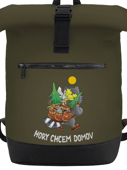 Hory chcem domov batoh Military Green