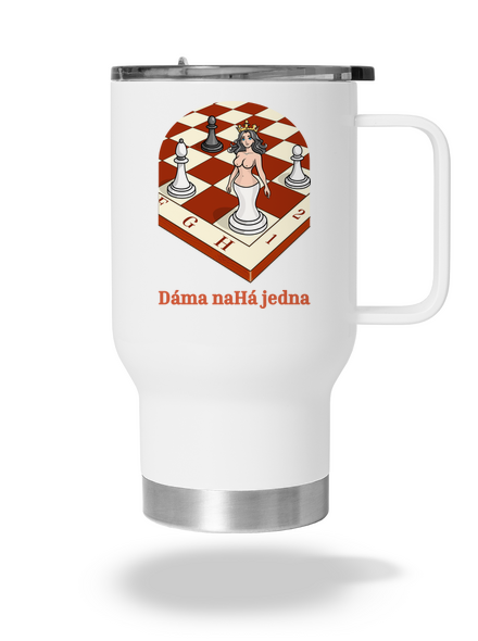 Dáma nahá jedna termohrnček White