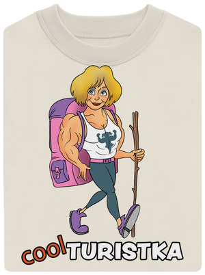 Cool turista unisex mikina bez kapucne Off White