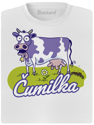 Čumilka dámske športové tričko White