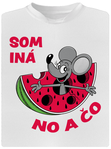 Som iná detské športové tričko White