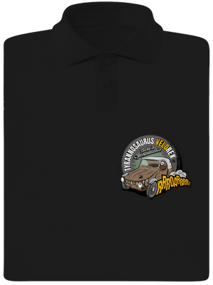 Tyrannosaurus Velorex pánska polokošeľa Black