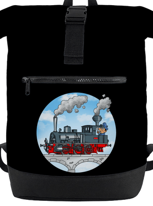 Dym z komína batoh Black