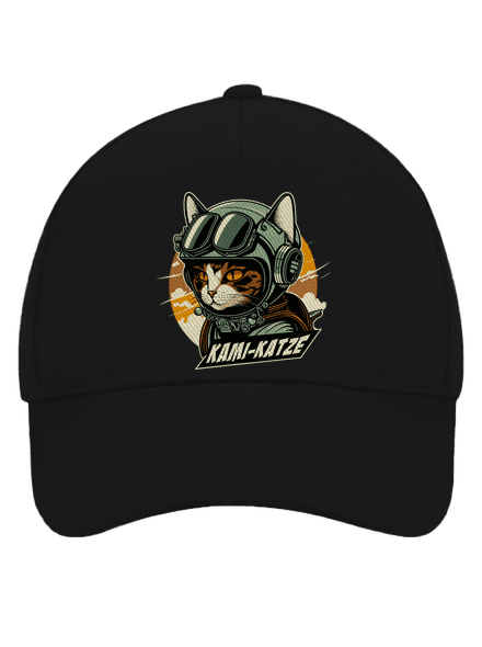 Kami-Katze šiltovka baseballka Black