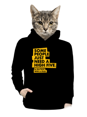dámska mikina klokanka