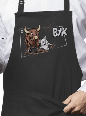 Mačací horoskop: Býk zástera Dark Grey