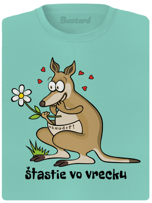 Šťastie vo vrecku dámske športové tričko Mint Mal