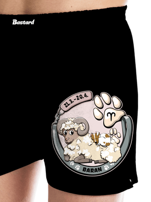 Psí horoskop: Baran pánske trenky Black