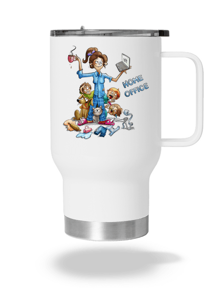 Mamičky home office termohrnček White