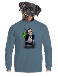 unisex mikina bez kapucne