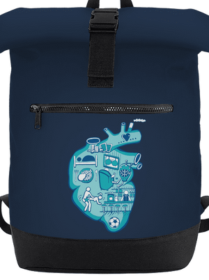 Srdce bije pre batoh French Navy