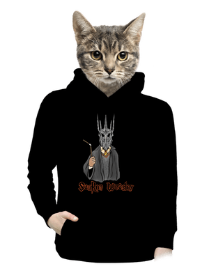 dámska mikina klokanka