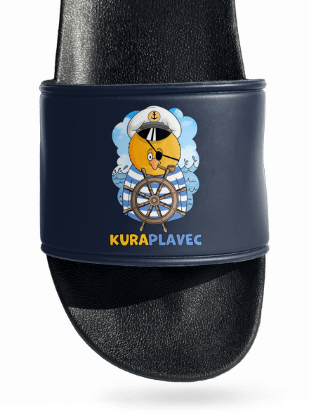 Kuraplavec šľapky Navy