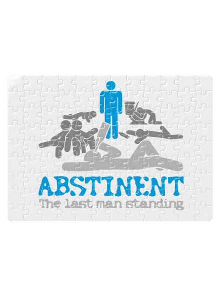 Abstinent puzzle White